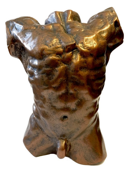 Rodin Male Nude Torso Collectible Statues Exact Replicas Figurines Art
